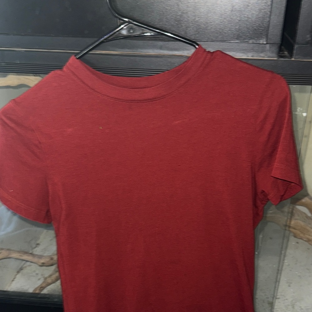 a new day Rich Red Short Sleeve Tee